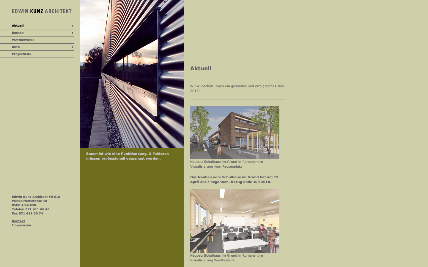 Heute · edwin-kunz-architekt.ch